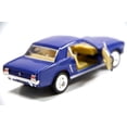 thumbnail image 4 of 5" Kinsmart 1964 1/2 Ford Mustang Diecast Model Toy Car 1:36 Blue, 4 of 4