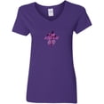 thumbnail image 4 of I Am a Child of God Ladies V-Neck Tee Shirt, 4 of 7