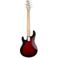 thumbnail image 3 of Sterling by Music Man StingRay RAY5 5-String Electric Bass Guitar Ruby Red Burst, 3 of 6