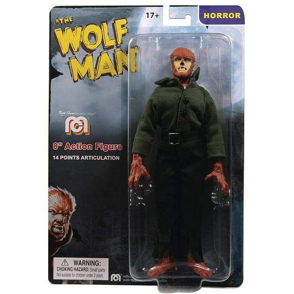 Mego Horror The Wolf Man 8"" Action Figure Multicolor
