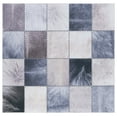 thumbnail image 2 of SAFAVIEH Faux Hide Crystal Modern Area Rug, Beige/Grey, 6' x 6' Square, 2 of 12