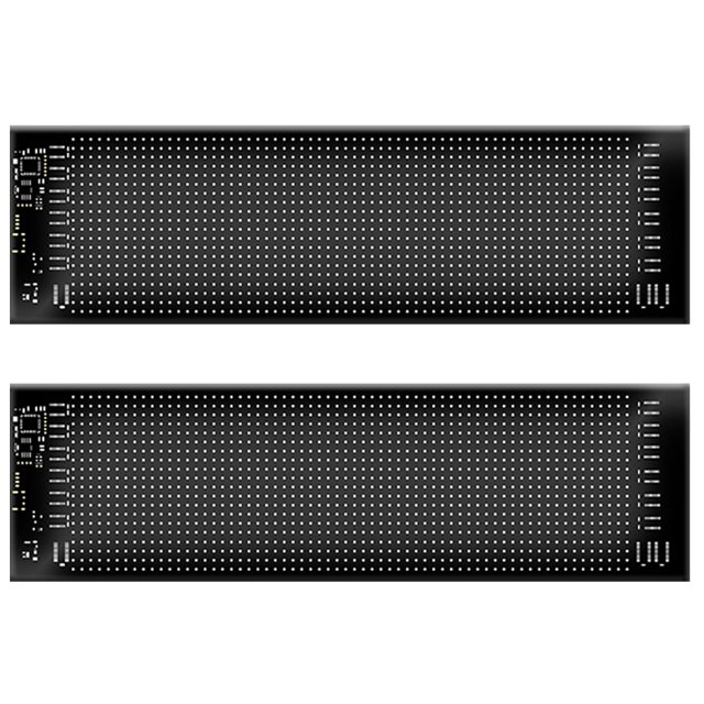 Señal LED USB 5V 2 Uds. Panel Pantalla Animación DIY para Coches Y Camiones