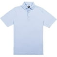 thumbnail image 3 of U Suck At Golf Men's High Performance Dry Fit Short Sleeve Golf Polo Shirt (Plain Jane Polo Sky, XX-Large), 3 of 5