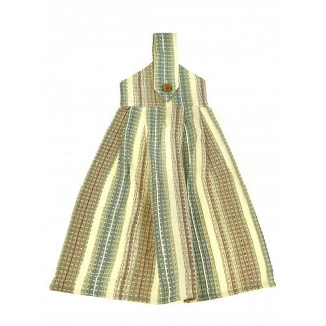 Mr. MJs Trading AG-36224 Hanging & Tie Button Towel, Woodside
