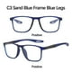 thumbnail image 1 of Gafas de lectura bifocales fotocromáticas deportivas inteligentes con lentes multifocales de alta definición para uso en interiores y exteriores: bloquean la luz azul, son resistentes a los arañazos, 1 of 5