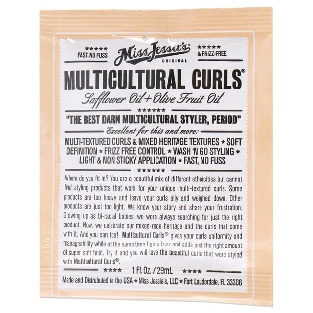 Rizos multiculturales de Miss Jessies para unisex - Crema de 1 oz