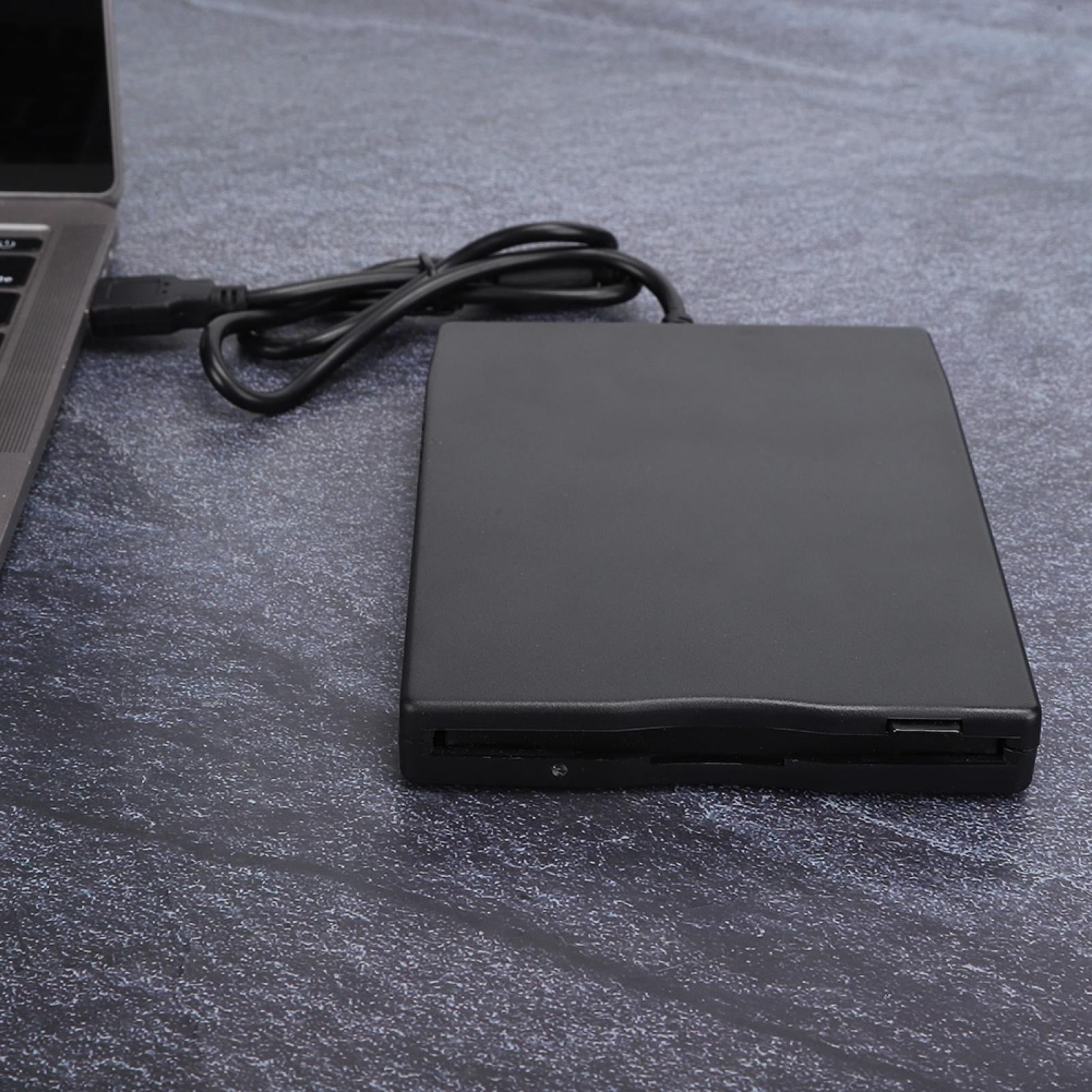 ANGGREK External Floppy Drive Disk,Portable Floppy Drive 3.5-Inch Card Reader Computer Accessory External Removable,Floppy Drive Disk
