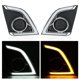 thumbnail image 3 of Luz de circulación diurna Bling Bling 1 par de luces LED de 12 V para coche, 3 of 10