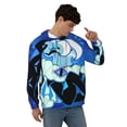 thumbnail image 4 of Shadow Milk Cookie Men's Hoodie With Color Drawstrings Sweatshirt Hooded Pullover Print Winter Coat Jacket Large, 4 of 9