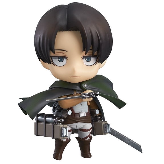 Q Version Attack on Titan Levi Nendoroid Action Figure 390# Desktop Figures