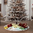 thumbnail image 3 of Lsque Sanrio Print Christmas Tree Skirt with Ties and Velcro,Xmas Holiday Decorations, Adjustable Tree Skirt-30", 3 of 6