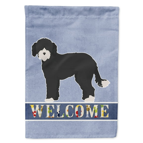 Carolines Treasures CK3787GF Whoodle 2 Welcome Flag Garden Size  Small multicolor