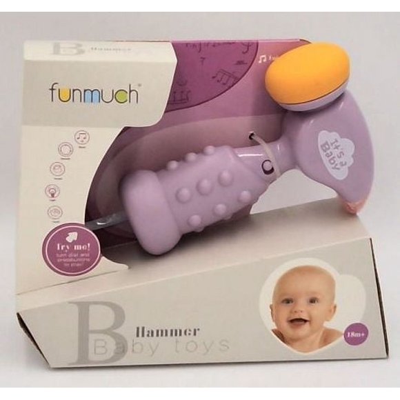 TODDLER TOYS Baby Hammer Electric Light And Sound Toy