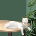 thumbnail image 3 of Estatuillas de resina de gato egipcio estatua decoración de escritorio hogar blanco Gloria Estatua de figurilla de gato, 3 of 9