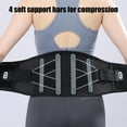 thumbnail image 5 of Lower Back Brace Men Women, Back Brace for Lower Back Pain, Sciatica, Scoliosis, Herniated Disc with Adjustable Support Straps, 5 of 8