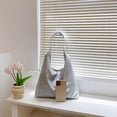thumbnail image 3 of Bolso Mujer Casual Pack Gran Capacidad Compras Ocio Outdoor Plata, 3 of 8