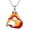 Fox, variant on Red Blue Fox Flame Necklace for Women 925 Sterling Silver Nature Fire Nation Jewelry Gifts for Mom Daughter Wife