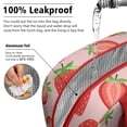 thumbnail image 5 of Insulated Lunch Tote Lunch Box for Women Men,Strawberry (129)-new_5 Reusable Insulated Lunch Tote Small Leakproof Cute Lunch Cooler with for Student Bento Bag, 5 of 7