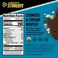 thumbnail image 4 of honey stinger gluten free cookies and cream waffle pack 12 ct, 4 of 5