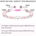 thumbnail image 4 of Gifts for Girls, Gifts for Daughter Granddaughter Niece Adjustable Bracelet Suitable for Valentines Christmas and Birthday Gifts, 4 of 5