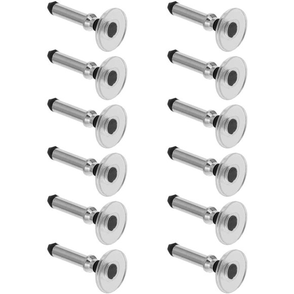 12 Puntas De Disco De Repuesto Universales Plateadas, Lápiz Capacitivo Reemplazable De Forma Redonda Para Pantalla Táctil, Puntas De Disco, Bonitos Regalos Para Compartir Con Familias, Teléfonos Móvil