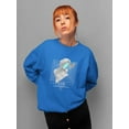 thumbnail image 2 of Abstract Woman Statue Techno Sweatshirt Women -Image by Shutterstock, Female XX-Large, 2 of 4