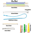 thumbnail image 7 of Fabric Tube Turning and Threading Tool Set Includes Drawstring Threader,Drawstring Threader Tool Set Sewing Loop Kit, 7 of 7
