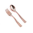 thumbnail image 4 of Balsa Circle 24 Pieces 4" Rose Gold Disposable Plastic Dessert Spoons Party Tableware, 4 of 8