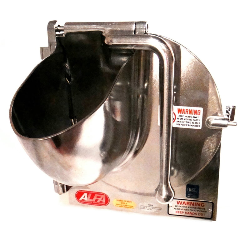 Alfa International GS-12 Grater/Shredder Attachment for #12 Hub, Aluminum