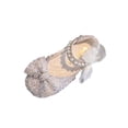 thumbnail image 2 of Girl Mary Simple Shoes Bow Water Diamond Princess Flat Shoes Wedding Party, Preschool and Middle aged Children, 2 of 6