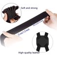 thumbnail image 5 of Paquete de 2 correas de equipaje, altamente elásticas ajustables con hebillas, cinturón de equipaje de viaje resistente, elástico fácil de transportar, bolsa con hebillas (negro), 5 of 5