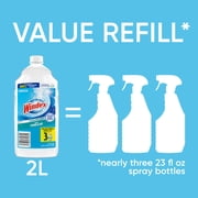 Windex® with Vinegar Glass Window Cleaner, Refill Bottle, 67.6 fl oz