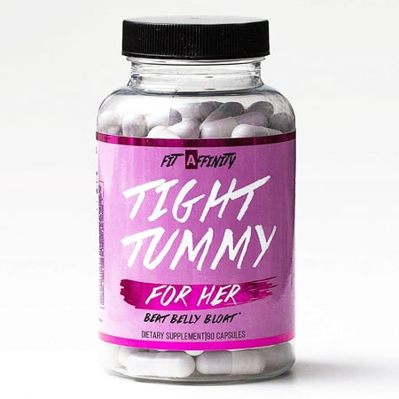 Fit Affinity Tight Tummy Reduce Bloating for Women - (90 (Best Way To Reduce Tummy)