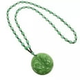 thumbnail image 6 of HOOUN Natural Green Jade Necklace Pendant Hand-Carved Lucky Amulet Chain Chic pretty-Chinese cabbage, 6 of 8