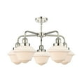 thumbnail image 4 of Innovations Lighting - Oxford - 5 Light Stem Hung Chandelier In Art Deco, 4 of 5