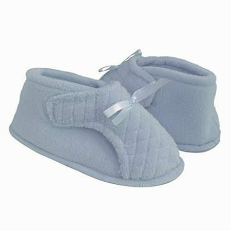 

MUK LUKS Adjustable Bootie Micro Chenille Quilted Slipper