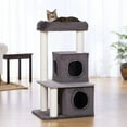 thumbnail image 2 of Prevue Pet Mod Lounge Cat Tree With Hideaway, 2 of 3
