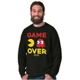 thumbnail image 5 of PACMAN Game Over Blinky Ghost Long Sleeve TShirt Men Women Brisco Brands S, 5 of 6