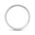 thumbnail image 2 of Angara Plain Band Ring in 14K White Gold for Men. (Ring Size: 9.5), 2 of 8