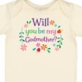 thumbnail image 4 of Inktastic Will You Be My Godmother Proposal Boys or Girls Baby Bodysuit, 4 of 5