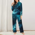 thumbnail image 2 of Sikiie Futuristic Jet Ski Adventure Pajamas for Women Set, Womens Pajama Sets, Lounge Sets for Women, 2pjs for Women-Small, 2 of 7