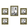 thumbnail image 5 of Picture Frame Set, 5 Piece Customizable Multi pack, 1-5x7, 4-4x4, for Instagram Photo Wall Gallery or Tabletop Display, 5 of 6