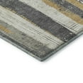 thumbnail image 3 of Addison Rugs Mayfield Premium Machine Washable Transitional Stripes Gold Rectangle Rug, 3' x 5', 3 of 7