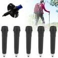 thumbnail image 4 of Embout de Tige d'Alpenstock, Couvre-Pied de Rechange Robuste et Durable Noir, pour Accessoire de Randonnée, 4 of 8