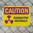 thumbnail image 4 of Radioactive Materials OSHA Caution Radiation Rigid Plastic Sign 24 Inch x 18 Inch - 10 Pack, 4 of 8