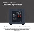 thumbnail image 4 of Subwoofer con alimentación ELAC Debut 3.0 10" 200 W Clase D, 4 of 6