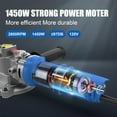 thumbnail image 4 of AZZUNO 1450W Electric Rebar Cutter Portable Cutting Saw Cutting up to 3/2In 4-40mm, 4 of 5