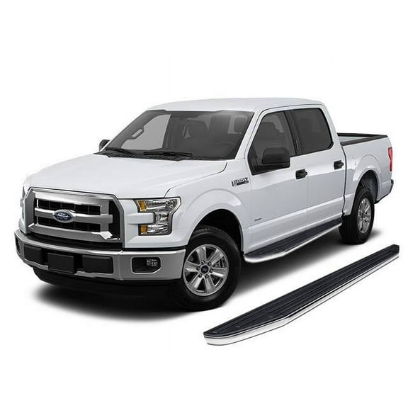 Black Horse Off Road Premium Running Boards Black Aluminum Pr F291 Fits select: 2015-2022 FORD F150, 2017-2022 FORD F250