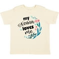 thumbnail image 3 of Inktastic My Nonna Loves Me for Girls Granddaughter Girls Toddler T-Shirt, 3 of 5