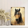 thumbnail image 2 of Qisvanset 12x16 Inch Vintage Ranch Horse Canvas Wall Art, Distressed Equine Art Rustic Farmhouse Decor, 2 of 8
